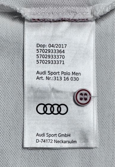 ⚠️ผลิตในยุโรป‼️เสื้อโปโล Audi Sport ของแท้ ORIGINAL แบรนด์รถหรูเยอรมัน รูปที่ 14