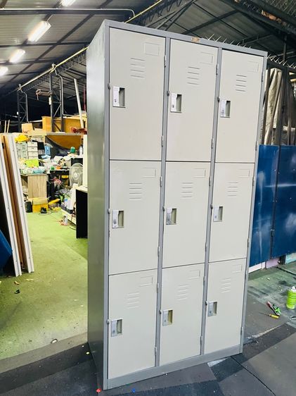 ตู้ล๊อคเกอร์เหล็ก Locker แบบ 9 ช่อง Lucky ลัคกี้ รูปที่ 9