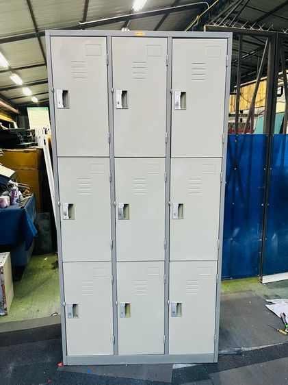 ตู้ล๊อคเกอร์เหล็ก Locker แบบ 9 ช่อง Lucky ลัคกี้ รูปที่ 2
