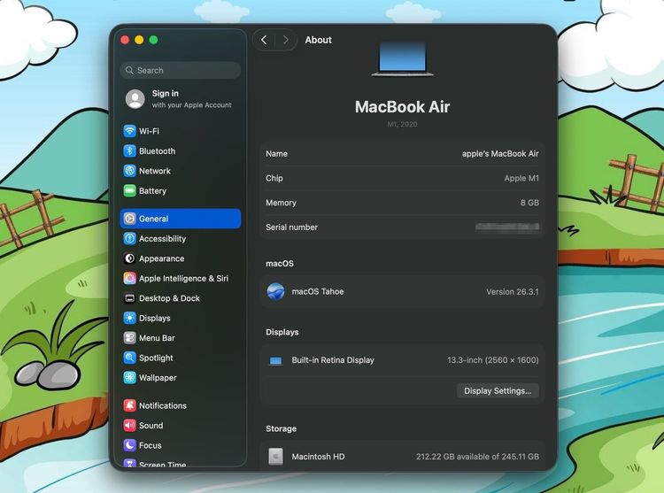 MacBook Air 13-inch M1,2020 Ram8GB SSD256GB SpaceGray รูปที่ 13