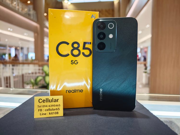 ยี่ห้ออื่นๆ อื่นๆ 128 GB Realme C85 5G 128GB สวยไร้รอย ประกันศูนย์ไทยเกือบปี ครบกล่อง