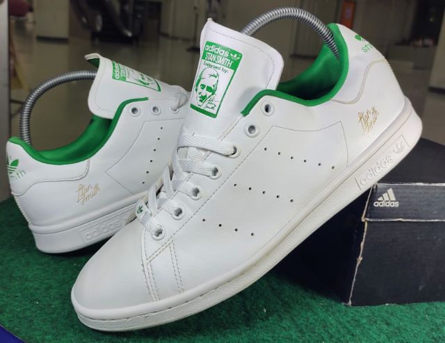รองเท้า💥adidas stansmith Primegreen💥ของแท้‼️สวยๆ เดิมๆ สภาพดี💥ไซร์ 44.5 รูปที่ 12