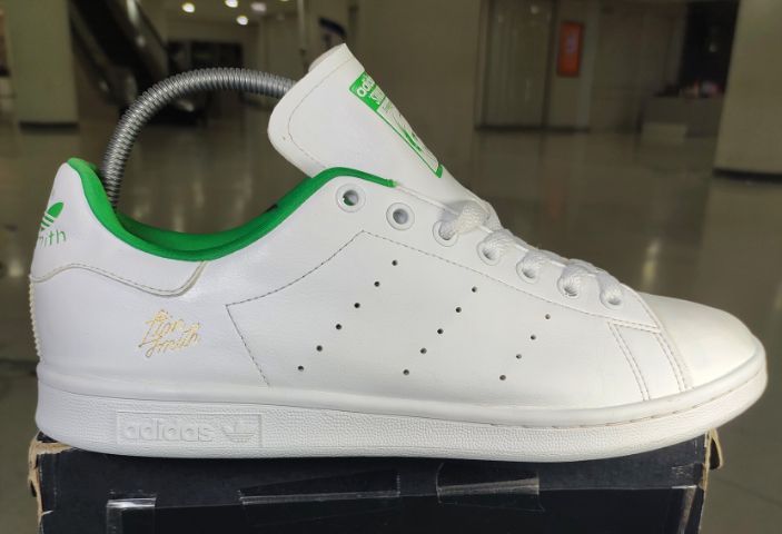 รองเท้า💥adidas stansmith Primegreen💥ของแท้‼️สวยๆ เดิมๆ สภาพดี💥ไซร์ 44.5 รูปที่ 9