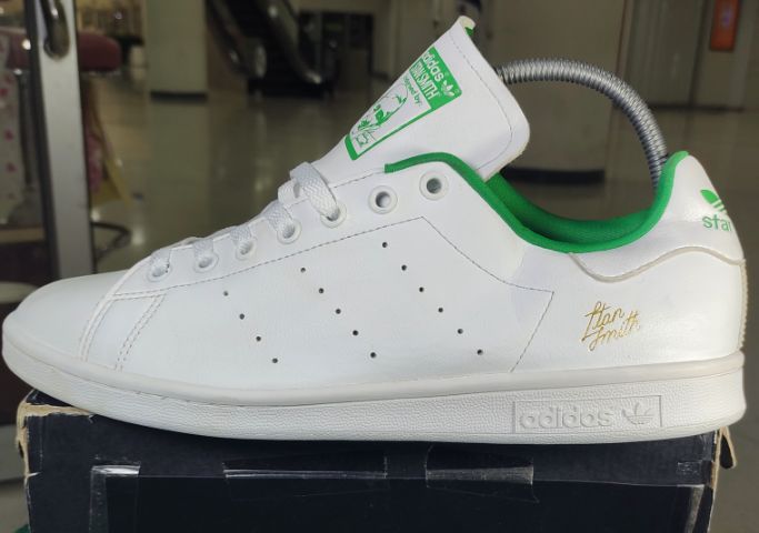 รองเท้า💥adidas stansmith Primegreen💥ของแท้‼️สวยๆ เดิมๆ สภาพดี💥ไซร์ 44.5 รูปที่ 8
