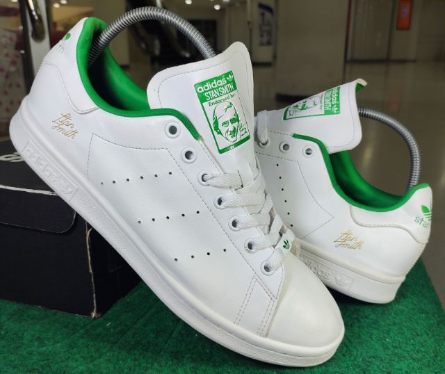 รองเท้า💥adidas stansmith Primegreen💥ของแท้‼️สวยๆ เดิมๆ สภาพดี💥ไซร์ 44.5 รูปที่ 13