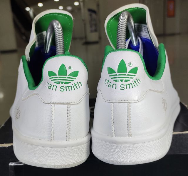 รองเท้า💥adidas stansmith Primegreen💥ของแท้‼️สวยๆ เดิมๆ สภาพดี💥ไซร์ 44.5 รูปที่ 11