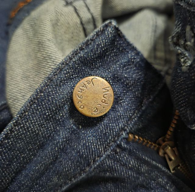 กางเกงยีนส์ ยี้ห้อ Nudie Tape Ted Dry Grey Embo รูปที่ 15