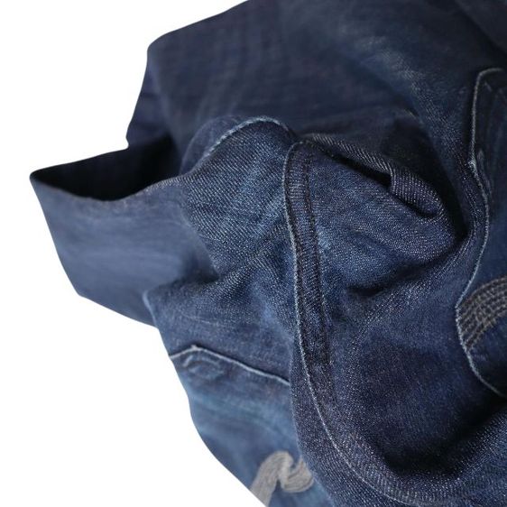 กางเกงยีนส์ ยี้ห้อ Nudie Tape Ted Dry Grey Embo รูปที่ 7