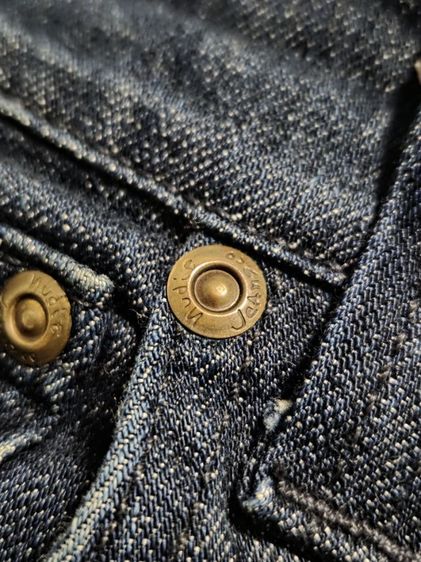 กางเกงยีนส์ ยี้ห้อ Nudie Tape Ted Dry Grey Embo รูปที่ 16