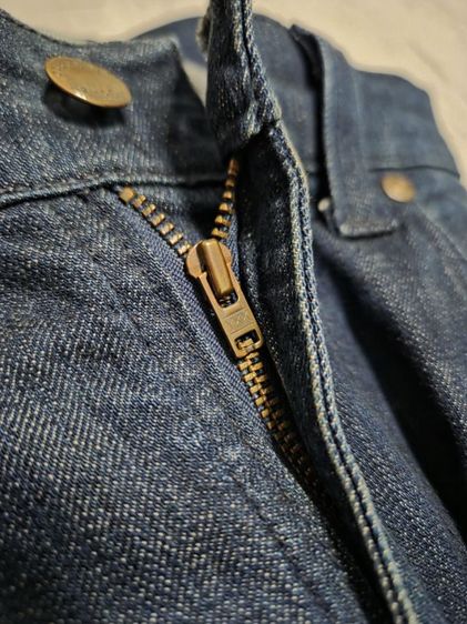 กางเกงยีนส์ ยี้ห้อ Nudie Tape Ted Dry Grey Embo รูปที่ 17