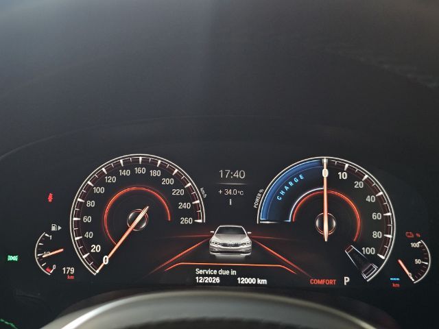 BMW Series 5 2019 530e Sedan ปลั๊กอินไฮบริด (PHEV) ไม่ติดแก๊ส เกียร์อัตโนมัติ ดำ รูปที่ 2