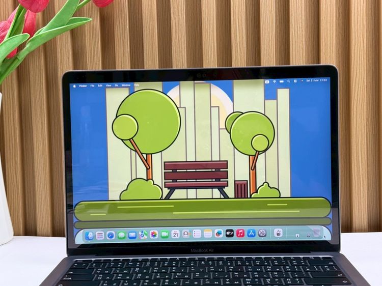 MacBook Air 13-inch M1,2020 Ram8GB SSD256GB SpaceGray รูปที่ 4