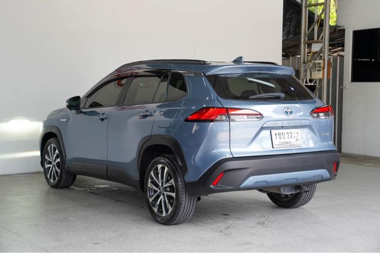 Toyota Corolla Cross 2021 1.8 Hybrid Premium Utility-car ไฮบริด ไม่ติดแก๊ส เกียร์อัตโนมัติ เทา รูปที่ 4