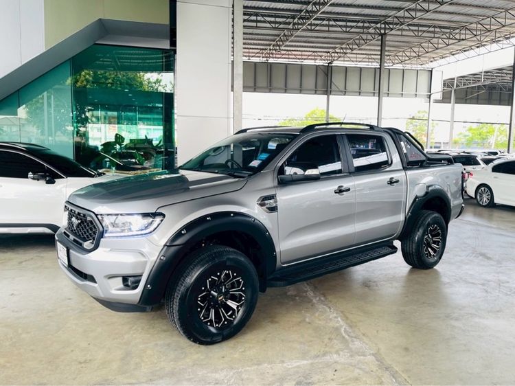 Ford Ranger 2022 2.2 Hi-Rider XLT Pickup ดีเซล ไม่ติดแก๊ส เกียร์อัตโนมัติ เทา รูปที่ 3