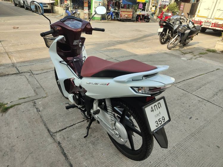 🛵ยังไงก็ขาย WAVE125i ปี 66 เครื่องดี สีสวย สตาร์ทมือ(วิ่งน้อย8000โล) เล่มชุดโอนครบ+เปลี่ยนถ่ายน้ำมันเครื่องฟรี ส่งฟรี30 ก.ม รูปที่ 6