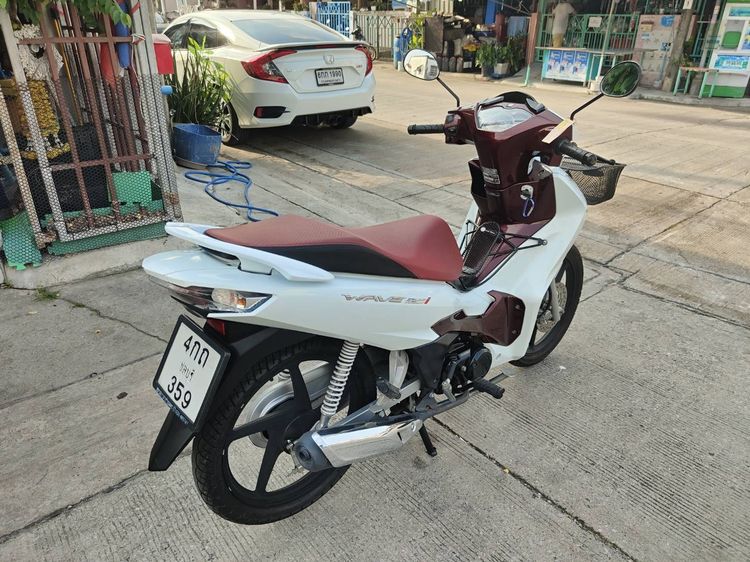 🛵ยังไงก็ขาย WAVE125i ปี 66 เครื่องดี สีสวย สตาร์ทมือ(วิ่งน้อย8000โล) เล่มชุดโอนครบ+เปลี่ยนถ่ายน้ำมันเครื่องฟรี ส่งฟรี30 ก.ม รูปที่ 7