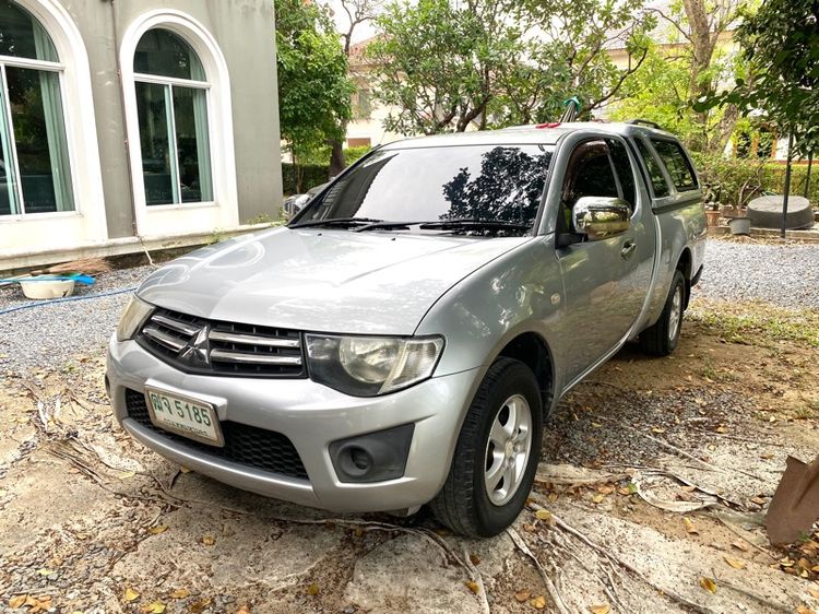 Mitsubishi Triton 2011 2.4 GLX Pickup เบนซิน ไม่ติดแก๊ส เกียร์อัตโนมัติ บรอนซ์เงิน รูปที่ 3