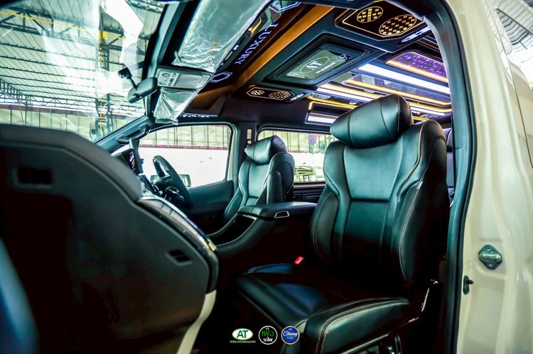 Toyota Commuter 2026 2.8 High Roof Van ดีเซล ไม่ติดแก๊ส เกียร์อัตโนมัติ ขาว รูปที่ 3