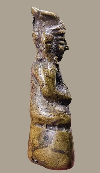 พระกริ่งฤาษี หลวงพ่อเงิน วัดบางคลาน ปี 2456 ออกวัดท่ามะไฟ พระเนื้อจัดเก่าถึงยุค กริ่งดัง พระสวยเดิม ๆ ผิวหิ้งไม่ผ่านการใช้ หายากครับ รูปที่ 10