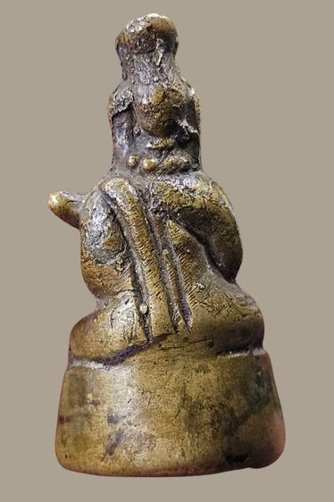 พระกริ่งฤาษี หลวงพ่อเงิน วัดบางคลาน ปี 2456 ออกวัดท่ามะไฟ พระเนื้อจัดเก่าถึงยุค กริ่งดัง พระสวยเดิม ๆ ผิวหิ้งไม่ผ่านการใช้ หายากครับ รูปที่ 4