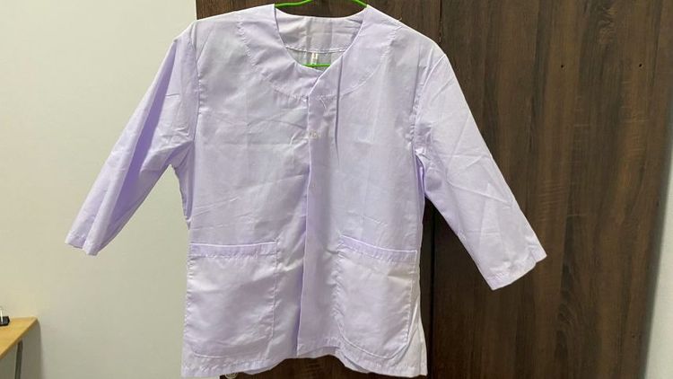 แขนยาว อื่นๆ ฟรีไซส์ เสื้อเชิ้ตและเสื้อผู้หญิง อื่นๆ เสื้อผ้า ชุดขาวปฏิบัติธรรม 1ชุดแถม1 ลดจาก 850 