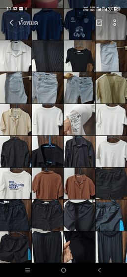 ไม่มีแขน อื่นๆ ฟรีไซส์ อื่นๆ อื่นๆ ขายเหมาเสื้อผ้ายี่ห้อยูนิโคล่ไนท์กี้อดิดาสถูกๆ 2กระสอบถุง  มีของแถมอีกมาก