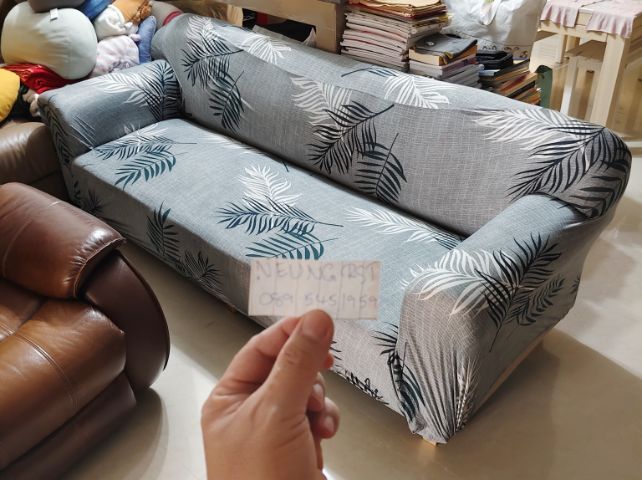 โซฟา 3 ที่นั่ง สีน้ำตาล รูปที่ 2