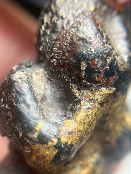 (ขายแล้ว)พระปิดตาวัดสะพานสูง ลงรักปิดทอง รูปที่ 7