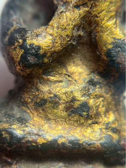 (ขายแล้ว)พระปิดตาวัดสะพานสูง ลงรักปิดทอง รูปที่ 9