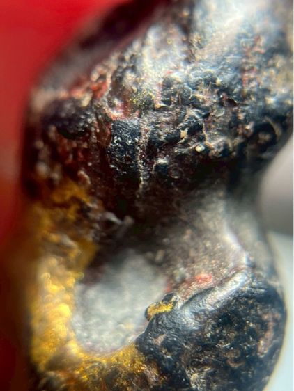 (ขายแล้ว)พระปิดตาวัดสะพานสูง ลงรักปิดทอง รูปที่ 6