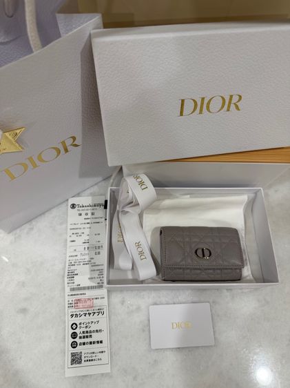 ขาย Dior Caro Glycine Wallet มือ1  รูปที่ 2