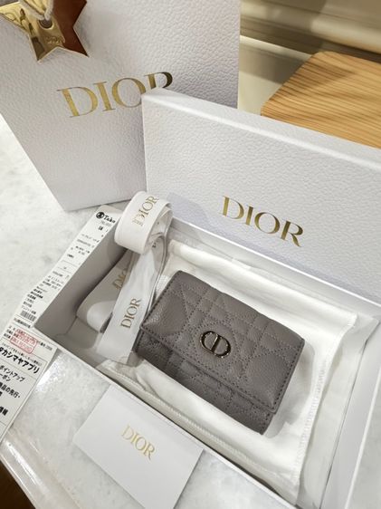 ขาย Dior Caro Glycine Wallet มือ1  รูปที่ 4