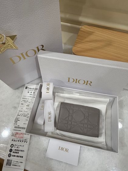 ขาย Dior Caro Glycine Wallet มือ1  รูปที่ 3