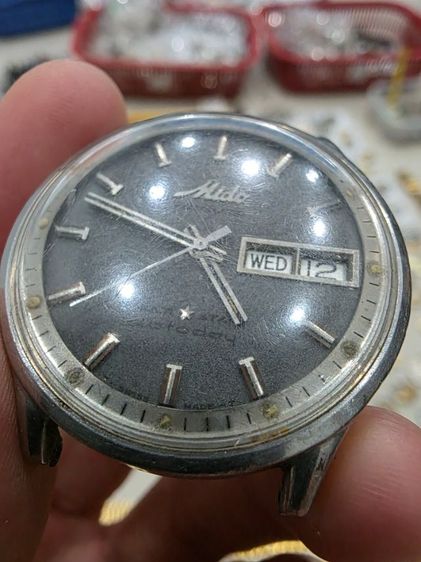 นาฬิกา ยี่ห้อ Mido Automatic Multi Star หายาก สภาพดี ขายตามสภาพ ออโต้ พร้อมส่งครับ รูปที่ 3