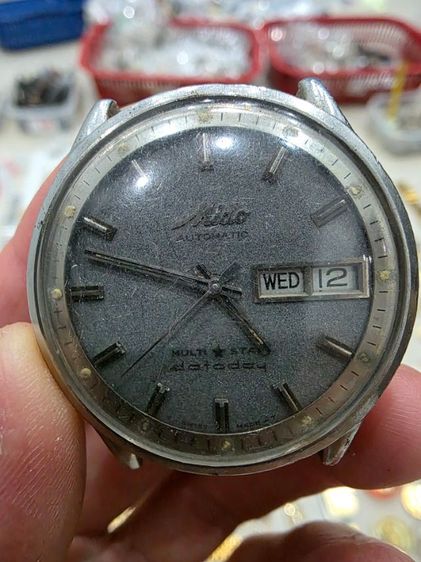 นาฬิกา ยี่ห้อ Mido Automatic Multi Star หายาก สภาพดี ขายตามสภาพ ออโต้ พร้อมส่งครับ รูปที่ 7