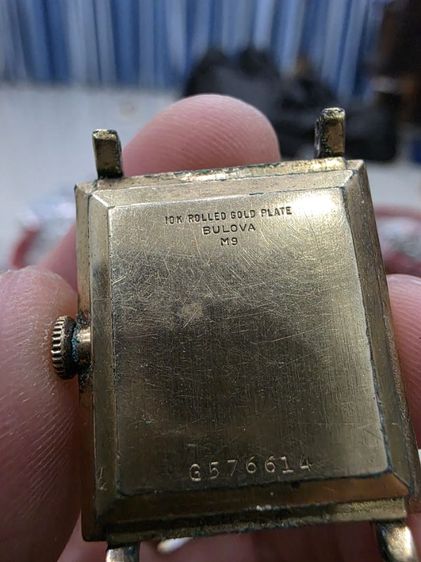 นาฬิกา ยี่ห้อ Bulova ทอง 10K GF สวยหายาก ของเก่าเก็บ ขายตามสภาพ หนักๆ หายาก พร้อมส่งครับ รูปที่ 8