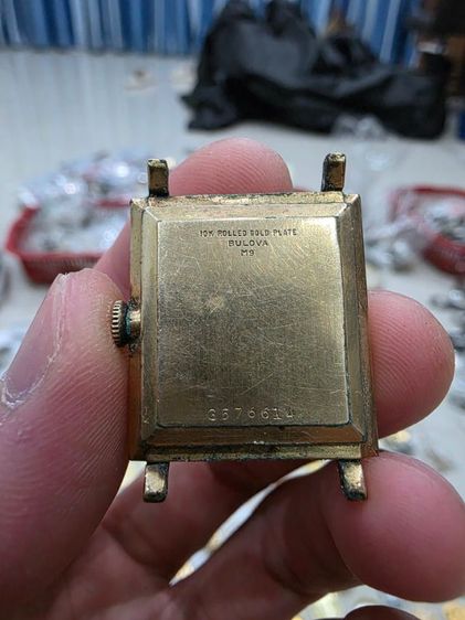 นาฬิกา ยี่ห้อ Bulova ทอง 10K GF สวยหายาก ของเก่าเก็บ ขายตามสภาพ หนักๆ หายาก พร้อมส่งครับ รูปที่ 5