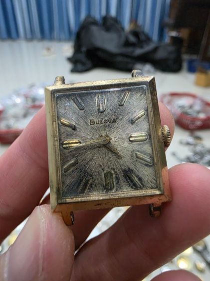 นาฬิกา ยี่ห้อ Bulova ทอง 10K GF สวยหายาก ของเก่าเก็บ ขายตามสภาพ หนักๆ หายาก พร้อมส่งครับ รูปที่ 2