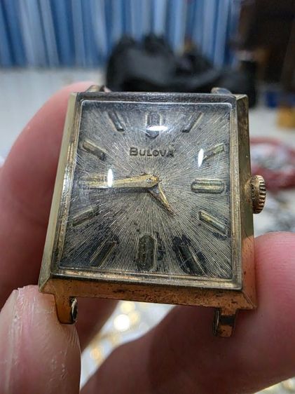 นาฬิกา ยี่ห้อ Bulova ทอง 10K GF สวยหายาก ของเก่าเก็บ ขายตามสภาพ หนักๆ หายาก พร้อมส่งครับ รูปที่ 4