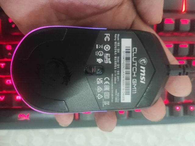 MSI clutch gm11 gaming mouse rgb  รูปที่ 7