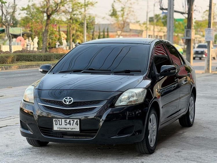 Toyota Vios 2007 1.5 E Sedan เบนซิน ไม่ติดแก๊ส เกียร์อัตโนมัติ ดำ รูปที่ 3
