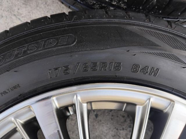 แม็กขอบ 15 กว้าง 6.5 พร้อมยาง Dunlop ดอกเต็มปี 23 รูปที่ 4