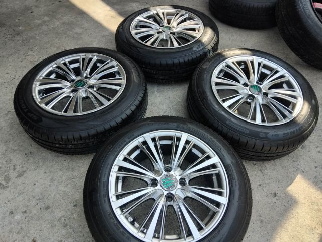 แม็กขอบ 15 กว้าง 6.5 พร้อมยาง Dunlop ดอกเต็มปี 23 รูปที่ 7