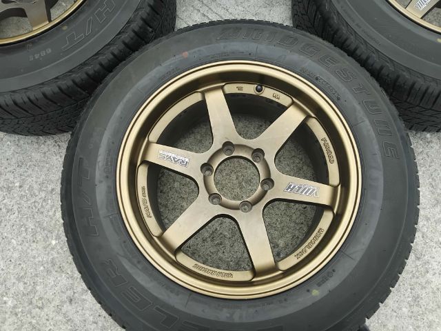 แม็ก te37 พร้อมยาง 265 60 18 Bridgestone B 22 รูปที่ 5