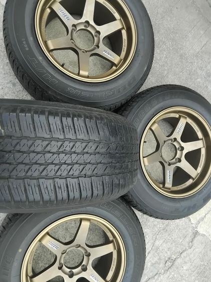แม็ก te37 พร้อมยาง 265 60 18 Bridgestone B 22 รูปที่ 8