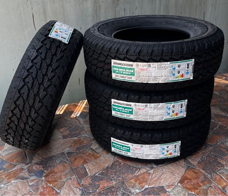 ยางใหม่ Bridgestone Dueler AT693 255-70r17 ปลายปี24 ดอกATสวยๆ  รูปที่ 6