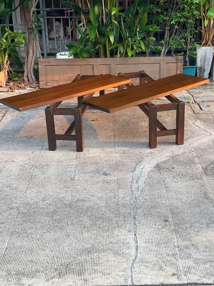 ม้านั่งยาวไม้สัก รูปที่ 7