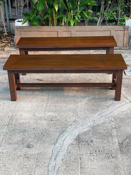 ม้านั่งยาวไม้สัก รูปที่ 2