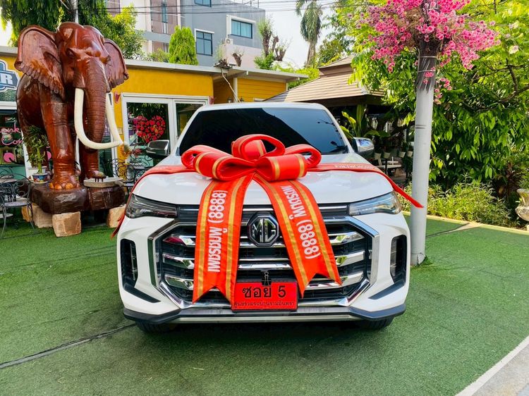 MG Extender 2026 2.0 Grand X Pickup ดีเซล ไม่ติดแก๊ส เกียร์อัตโนมัติ ขาว