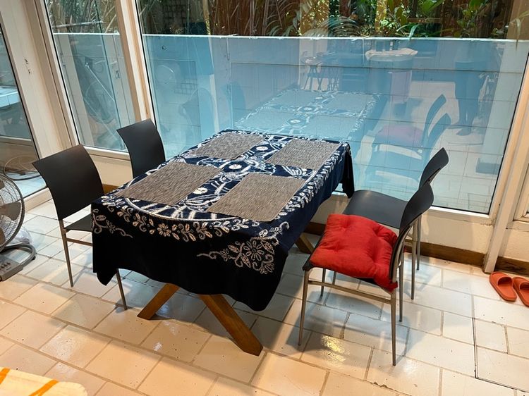 ชุดโต๊ะอาหารเก้าอี้ CASSINA - Miss C.O.C.O. Italy 4ตัว สภาพสวย รูปที่ 8